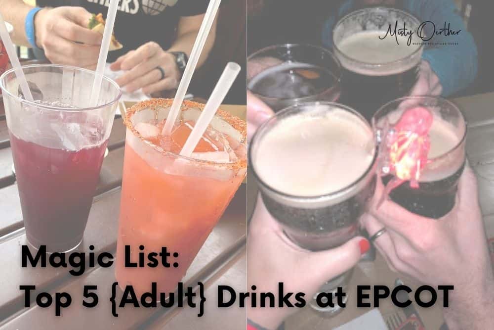 5 Best {Adult} Drinks at EPCOT